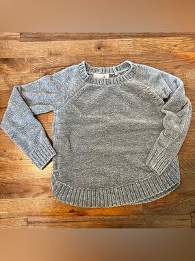 Pink Republic Blue Knit Crewneck Sweater Girls 7/8